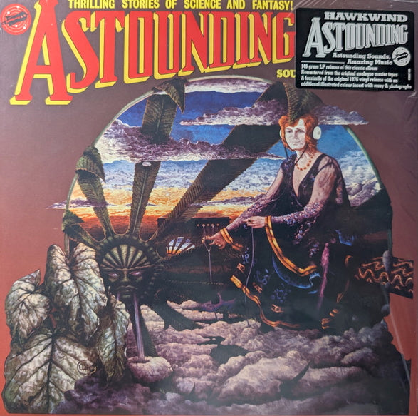 Hawkwind ‎– Astounding Sounds, Amazing Music, Remastered Edition Vinyl LP