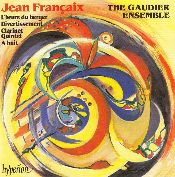The Gaudier Ensemble ‎– Jean Françaix, UK Hyperion ‎– CDA67036