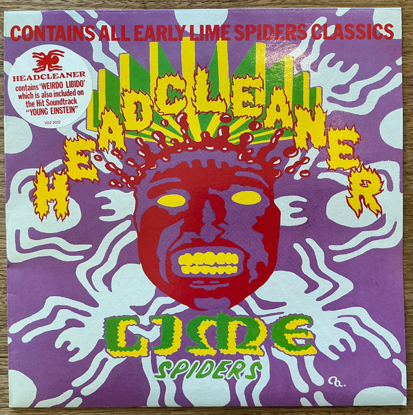 Lime Spiders – Headcleaner, Australia 1988 Virgin – VOZ 2012, Vinyl LP
