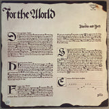 Hardin And York - For The World, Japan Promo. 1972 London SLC-400 Vinyl LP