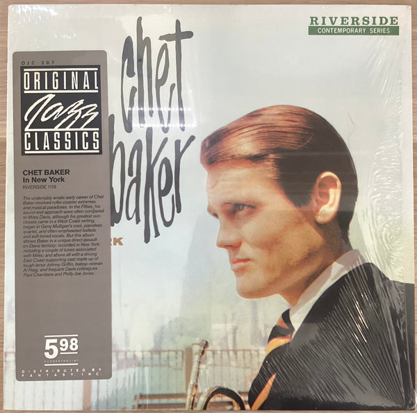 Chet Baker - In New York, US 1985 Original Jazz Classics – OJC-207