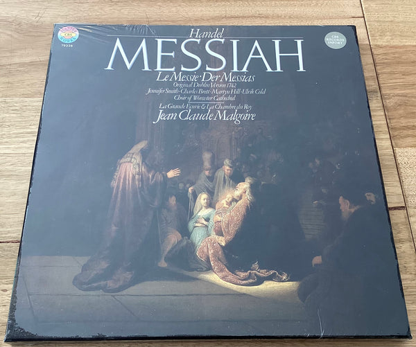 ‎Handel – Messiah / Le Messie / Der Messias. 1983 CBS 79336 3xLP Box Set (Sealed)