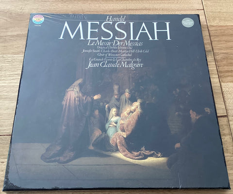 Handel – Messiah / Le Messie / Der Messias. 1983 CBS 79336 3xLP Box Set (Sealed) Handel – Messiah / Le Messie / Der Messias. 1983 CBS 79336 3xLP Box Set (Sealed)