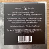 Oneirogen – Veni Nox Anima, Germany 2012 Denovali Records – DEN145, 45RPM Clear Vinyl