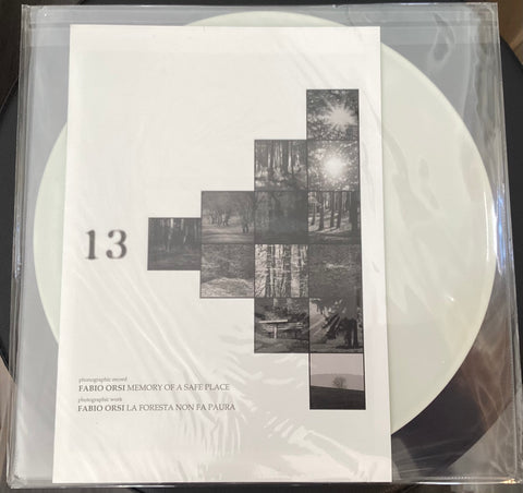 Fabio Orsi – Memory Of A Safe Place, Italy 2013 13 – issue #1 White Vinyl LP Fabio Orsi – Memory Of A Safe Place, Italy 2013 13 – issue #1 White Vinyl LP