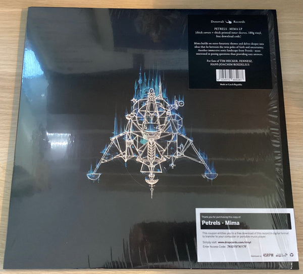 Petrels – Mima, Germany 2014 Denovali Records – DEN194, Limited Edition Blue Vinyl