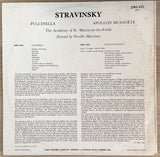 Stravinsky, Pulcinella / Apollon Musagète, Neville Marriner, 1968 UK "Oval" Argo ZRG 575