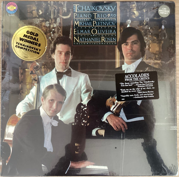 Tchaikovsky - Pletnyov, Oliveira, Rosen ‎, Factory Sealed, US 1981 CBS Masterworks ‎– M 35855