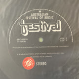 Butterley, Antill, Douglas, SSO - Moshe Atzmon & John Antill. Promo. Festival Records SFC-80019