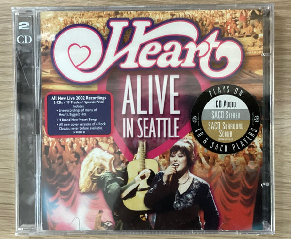 Heart ‎– Alive In Seattle, Epic ‎– E2H90287, 2x SACD Factory Sealed