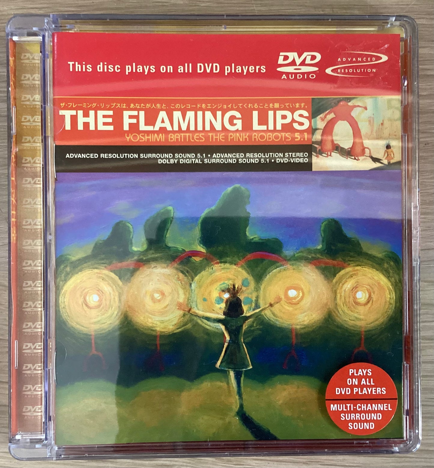 The Flaming Lips – Yoshimi Battles The Pink Robots 5.1, Warner Bros. Records 9362 48581-9 DVD-Audio