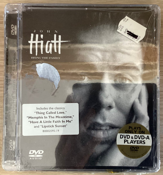 John Hiatt – Bring The Family, A&M Records – B0002595-19, DVD-Audio (Sealed)