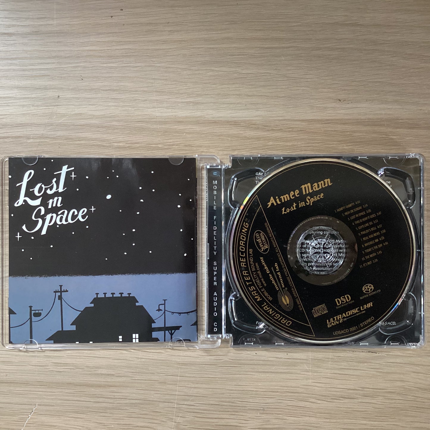 Aimee Mann – Lost In Space, Mobile Fidelity Sound Lab – UDSACD 2021 Original Master Recording, Ultradisc UHR