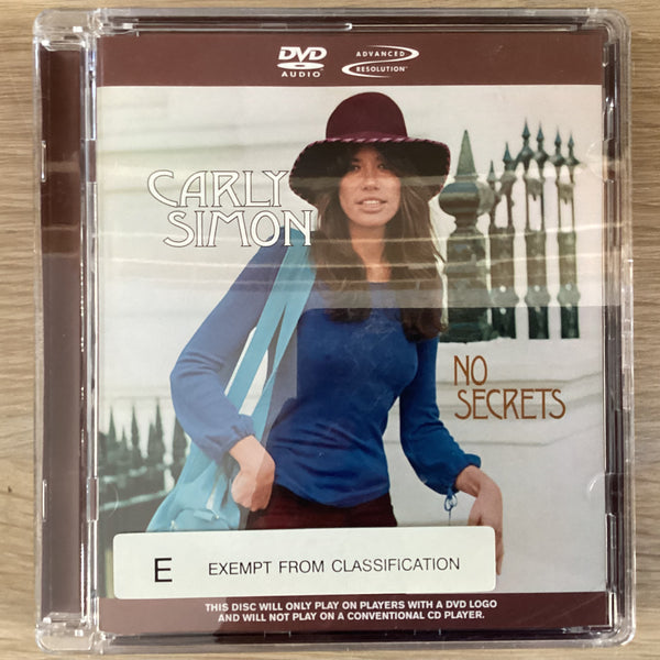 Carly Simon – No Secrets, EU 2001 Elektra Entertainment Group – 8122-743849 - Multichannel DVD-Audio