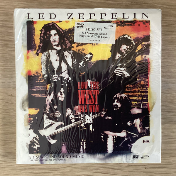 Led Zeppelin ‎– How The West Was Won, Atlantic ‎– 7567 83587-9 2xDVD-Audio Sealed