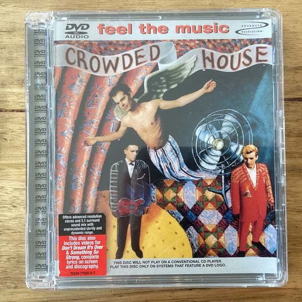 Crowded House – Crowded House, US 2002 Capitol Records – 72434-77930-9-7 - Multichannel DVD-Audio