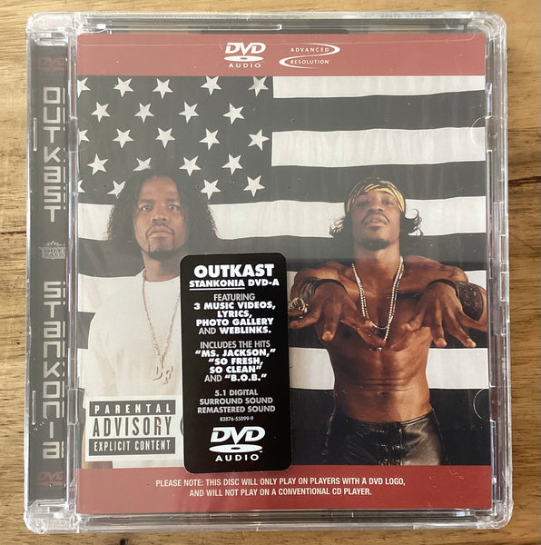 OutKast – Stankonia, US 2003 Arista – 82876-55099-9 Multichannel DVD-Audio NTSC (Sealed)