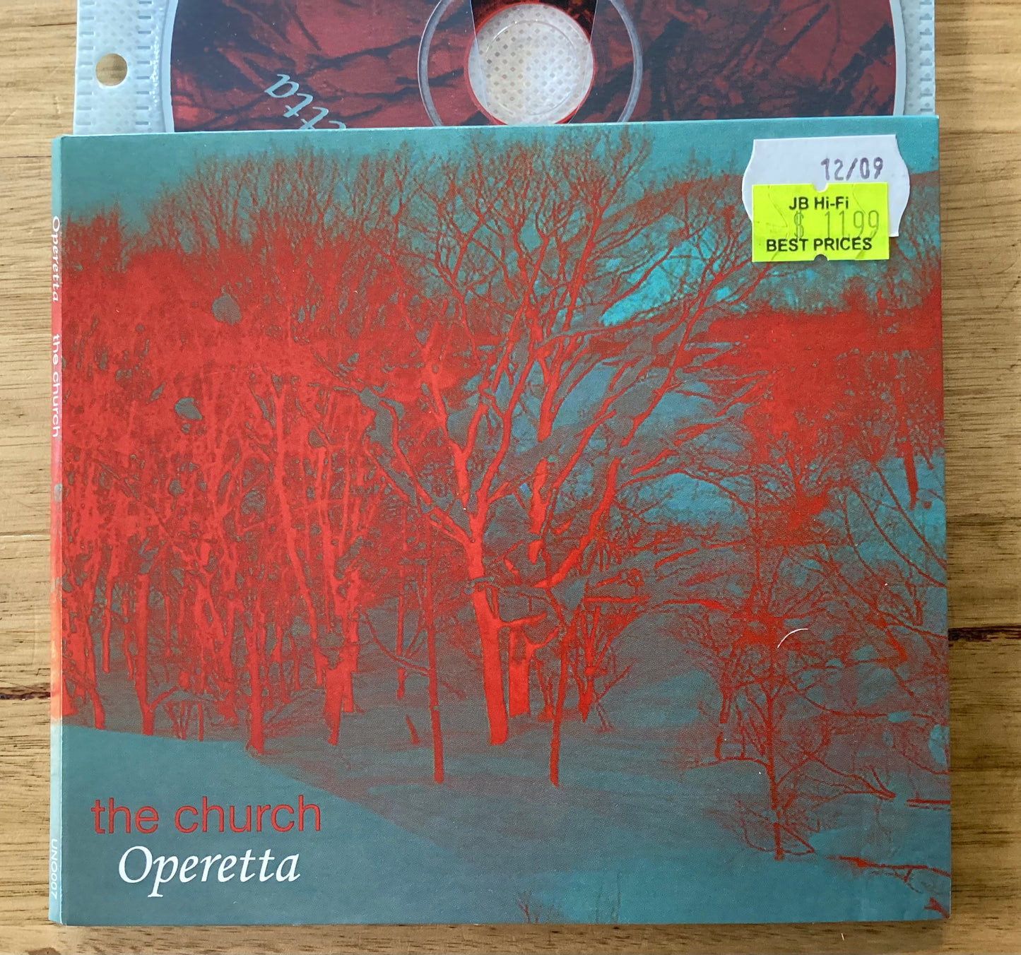 The Church ‎– Operetta, Australia 2009 Unorthodox – UNO 007 CD