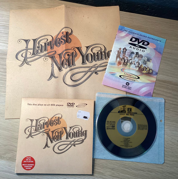 Neil Young – Harvest, E.U. Reprise Records – 9362-48100-9 30th Anniversary Multichannel DVD-Audio