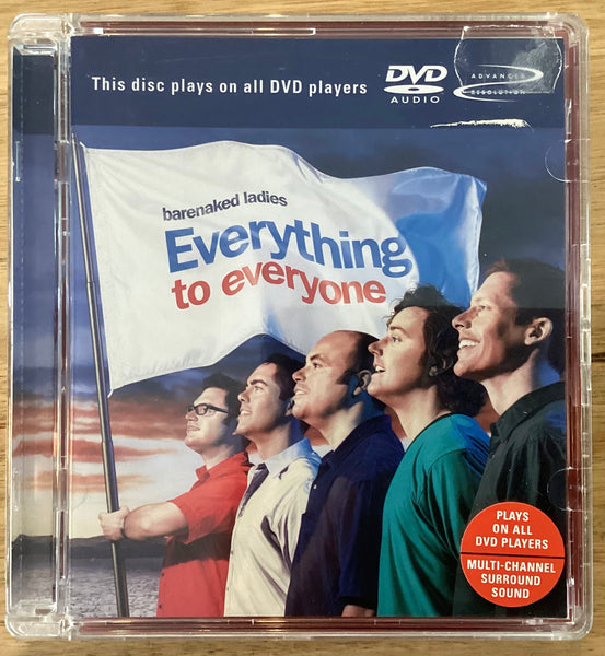 Barenaked Ladies ‎– Everything To Everyone, EU 2001 Reprise Records ‎– 936248209-9 - Multichannel DVD-Audio