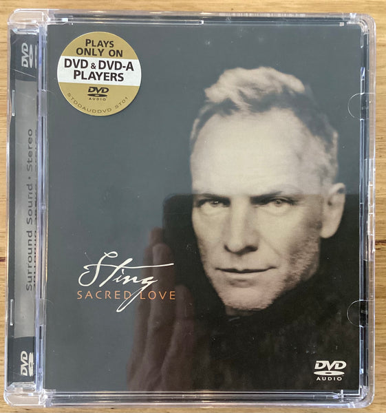 Sting – Sacred Love, US 2003 A&M Records – B0001934-19 - Multichannel DVD-Audio