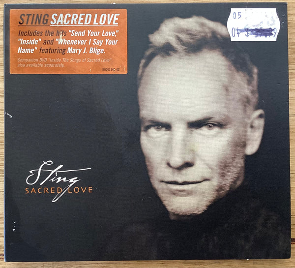 Sting ‎– Sacred Love, A&M Records ‎– B0000872-36 SACD Digipak