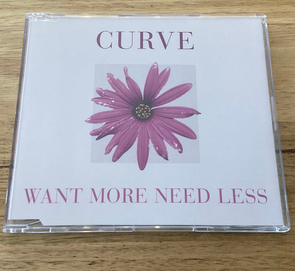 Curve ‎– Want More Need Less, Australia 2003 Hoop Culture Records – HC030204 CD, Single