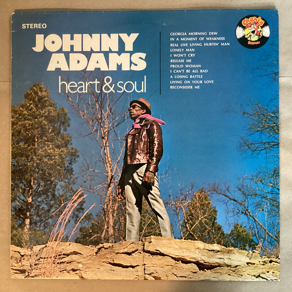 Johnny Adams – Heart & Soul, UK 1978 Charly Records – CR 30154 Vinyl LP