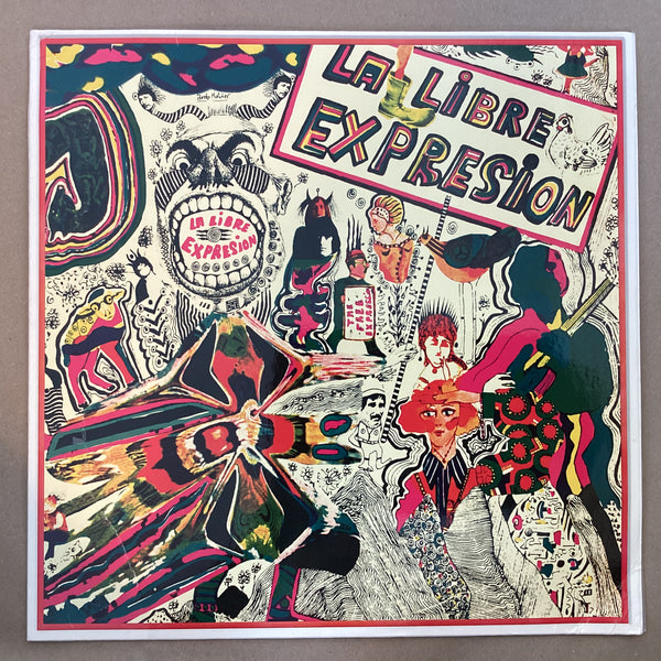 La Libre Expresion, Mexico 2013 Discos Zave, Psychedelic / Acid Rock Vinyl LP