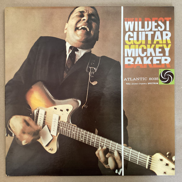 Mickey Baker – The Wildest Guitar, Canada 1980s Reissue Atlantic – SD 08035
