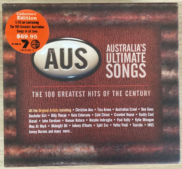 Australia's Ultimate Songs - The 100 Greatest Hits Of The Century, 5xCD Box Set