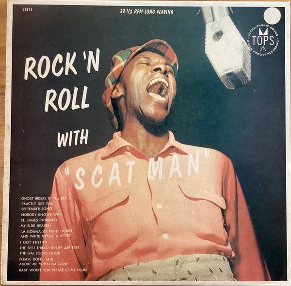 "Scat Man" Crothers – Rock 'N' Roll With "Scat Man", E.U. 1985 Tops Records – L1511
