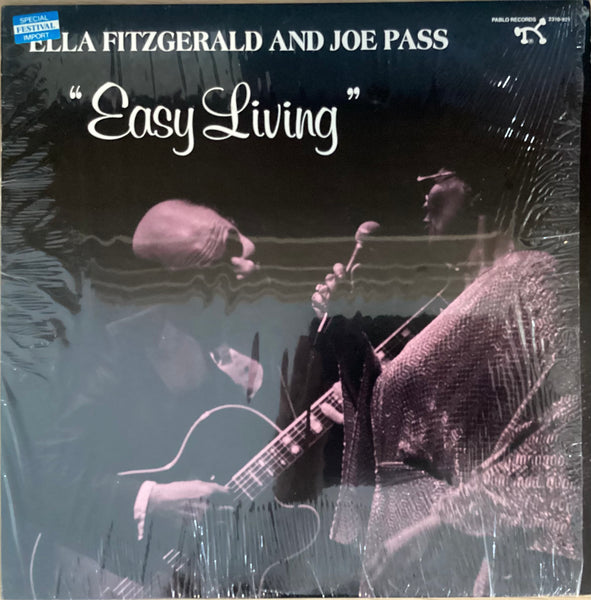 Ella Fitzgerald And Joe Pass ‎– Easy Living, US 1986 Pablo Records ‎– 2310-921