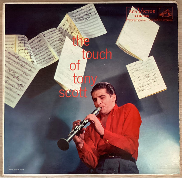Tony Scott And His Orch., Tentet & Quartet  ‎– The Touch Of Tony Scott, US 1956 RCA Victor LPM 1353