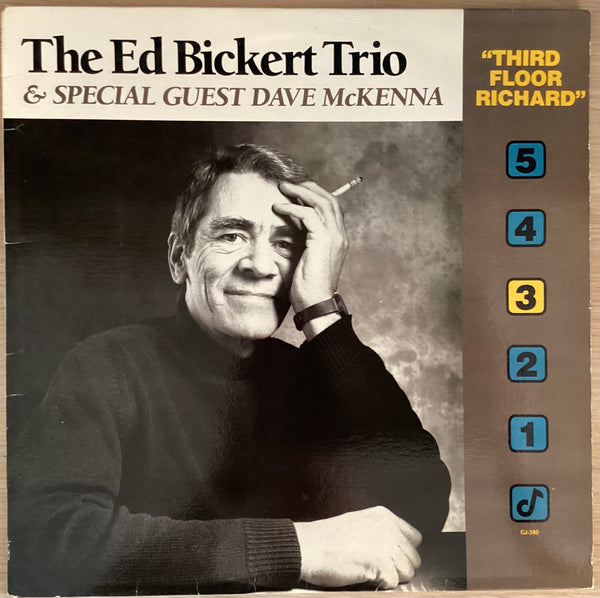 The Ed Bickert Trio & Dave McKenna ‎– Third Floor Richard, US 1989 Concord Jazz ‎– CJ-380