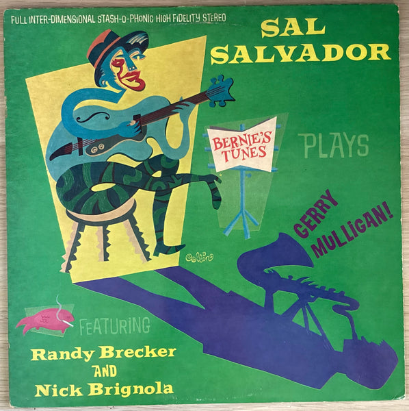 Sal Salvador, Randy Brecker & Nick Brignola ‎– Plays Gerry Mulligan, US 1985 Stash Records ‎ST251