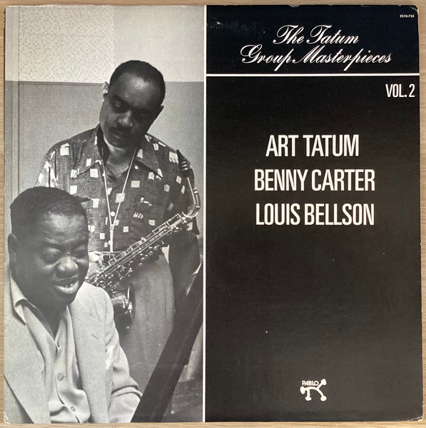 Art Tatum, Benny Carter, Louis Bellson – The Tatum Group Masterpieces Vol.2, US Pablo Records 2310-733