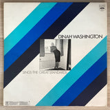 Dinah Washington – Sings The Great Standards, 2xLP UK 1977 Jazz Vogue – VJD 522