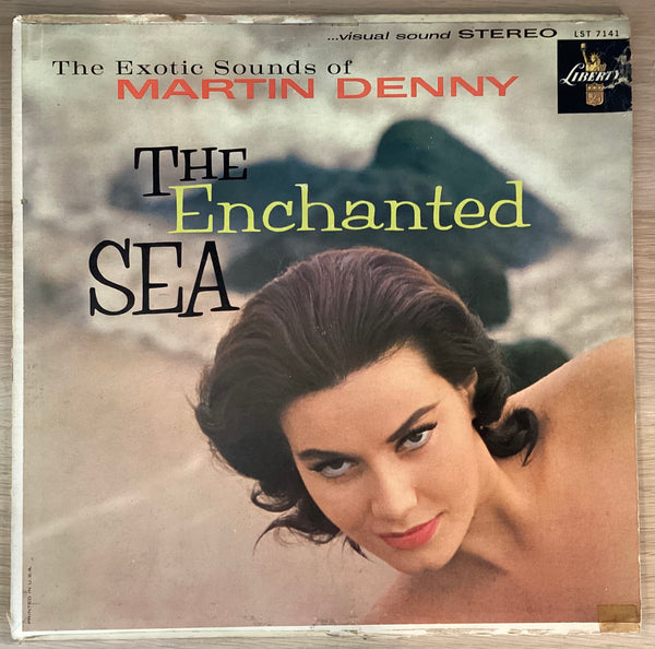 Martin Denny ‎– The Enchanted Sea, US 1959 Liberty ‎– LST 7141
