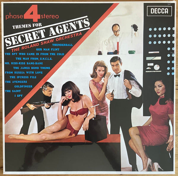 The Roland Shaw Orchestra - Themes For Secret Agents, E.U. Vinyl LP
