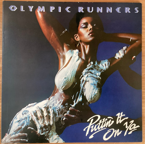 Olympic Runners – Puttin' It On Ya, 1978 UK Polydor ‎– POLD 5015, Vinyl LP, Gatefold