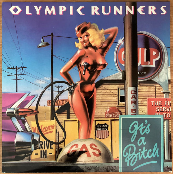 Olympic Runners ‎– It's A Bitch, 1979 Norway Polydor ‎– 2383 549