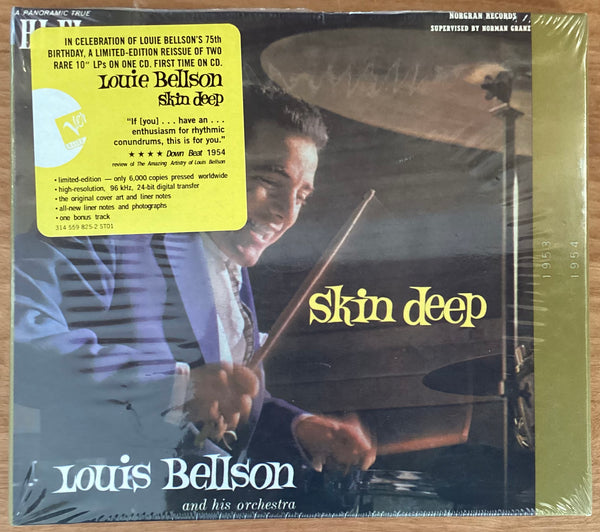 Louis Bellson And His Orchestra ‎– Skin Deep. US 1999 Verve Records ‎– 314 559 825-2 (Sealed)