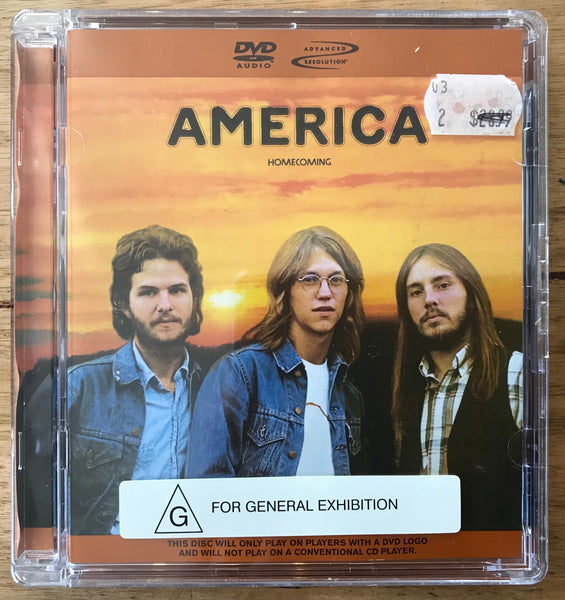 America – Homecoming, Germany Warner Bros. Records – 8122-74367-9 DVD-Audio