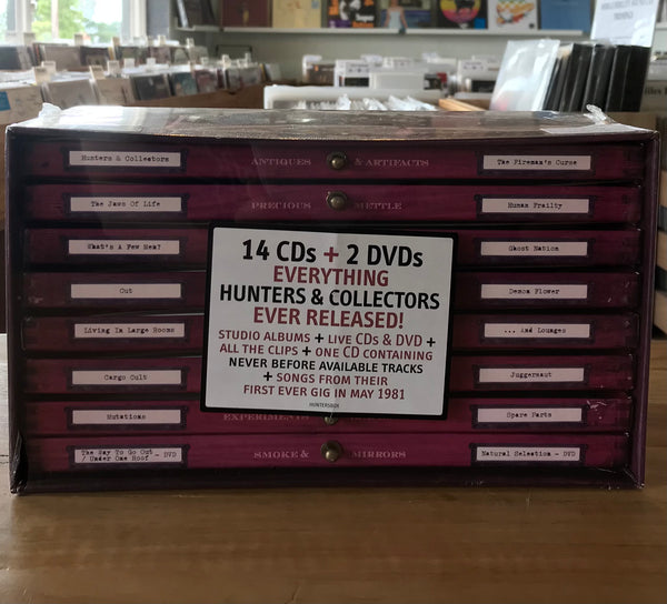 Hunters & Collectors ‎– Horn Of Plenty, Liberation Music – HUNTERSBOX 14xCD 2xDVD Box Set