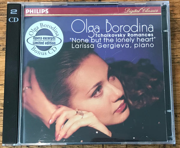 Tchaikovsky Romances - Olga Borodina, Larissa Gergieva. E.U. 1994 Philips Digital Classics – 442 013-2