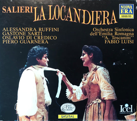 Antonio Salieri – La Locandiera, 2xCD Italy 1990 NUOVA ERA – 6888/89