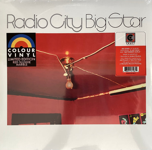 Big Star – Radio City. Ltd. Ed. Red Slushie Marble Vinyl LP