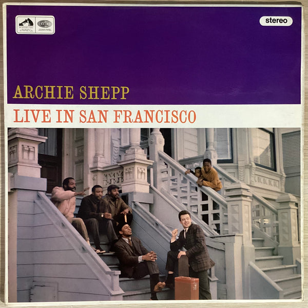 Archie Shepp – Live In San Francisco. UK 1966 His Master's Voice – CSD 3600 (Promo.) Vinyl LP