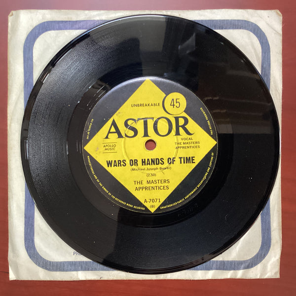 The Masters Apprentices ‎– Undecided, 7" Single, Australia 1967, Astor ‎– A-7071 (Mono)